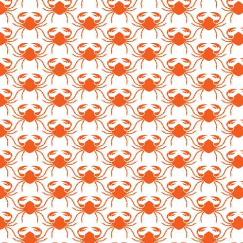 Crabs seamless pattern