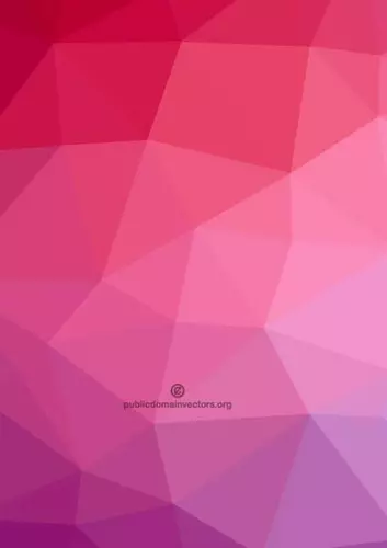 Crimson polygonal pattern