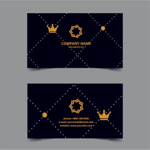 Luxury business card template