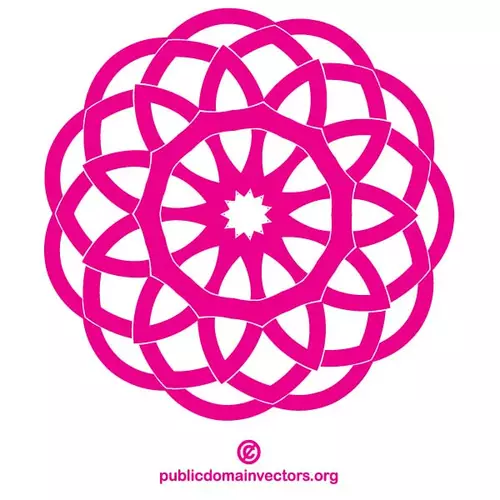 Pink Celtic knot