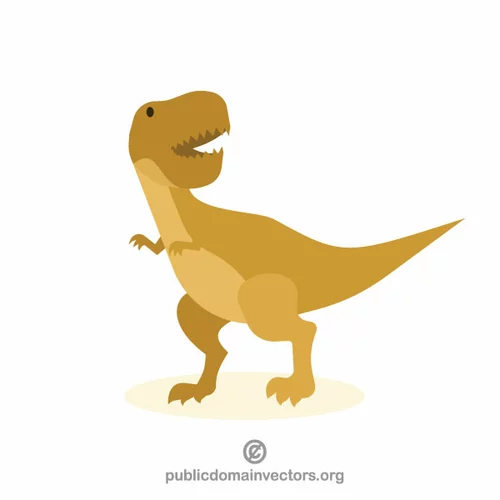 Dinosaur cartoon vector graphics