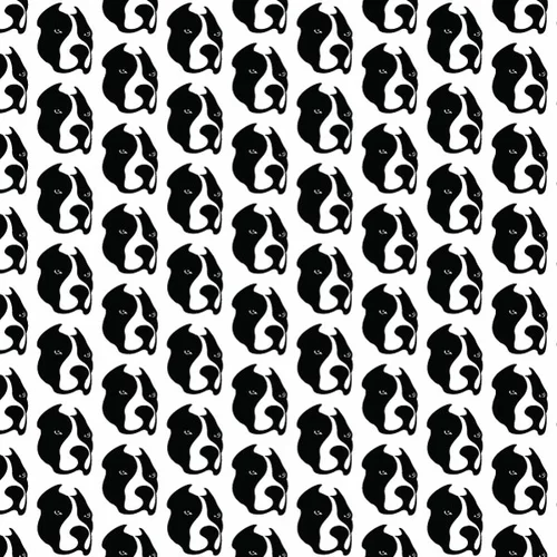 Dog wallpaper pattern