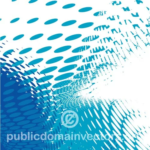 Blue halftone vector background