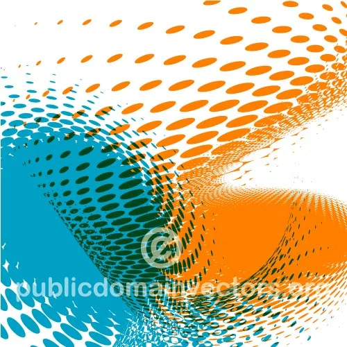 Halftone stock vector design