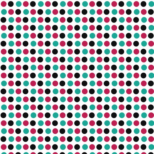 Polka dots vector pattern