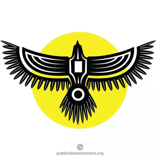 Eagle tribal symbol