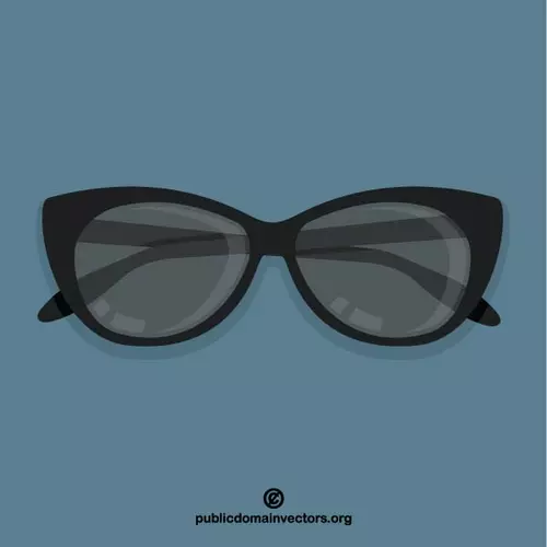 Black eyeglasses