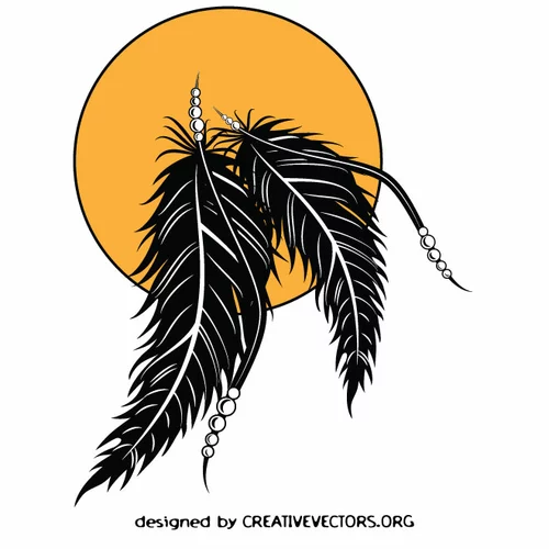 Feather decoration