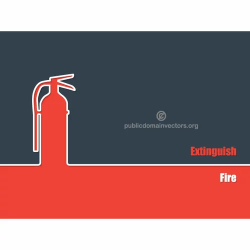 Fire Extinguisher silhouette