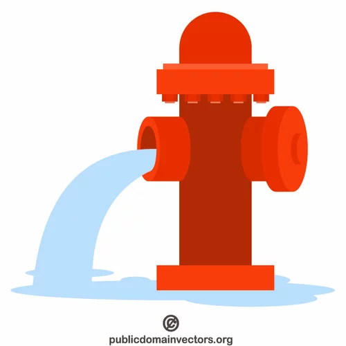 Fire hydrant water leak