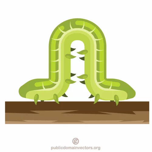 Caterpillar vector icon