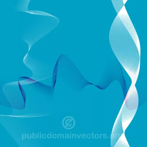 Flowing stripes vector background