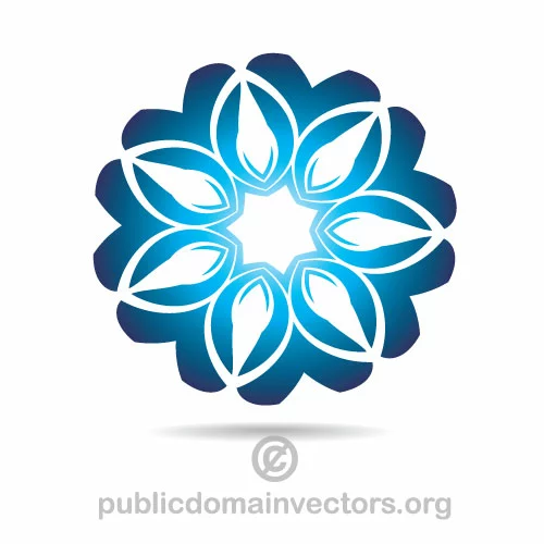 Flower vector image