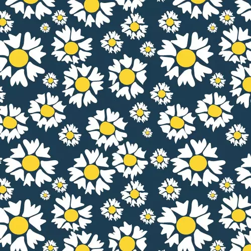 Seamless pattern with flowers