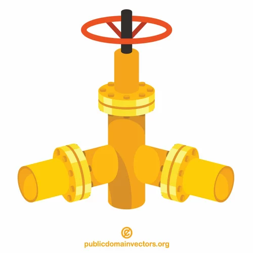 Gas pipeline valve