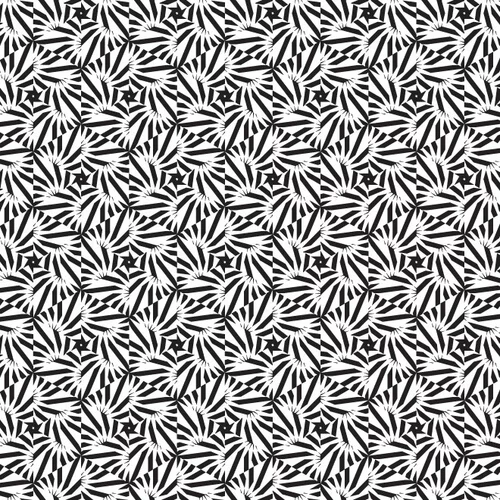 Floral repetitive pattern