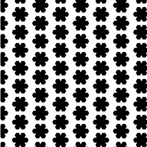 Seamless pattern with geometric shape