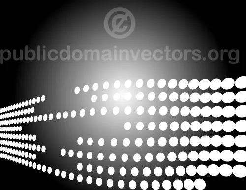 White halftone vector background