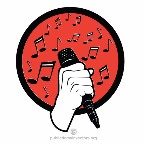 Sing a song vector art