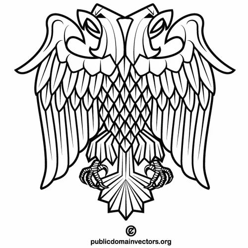 Heraldic eagles