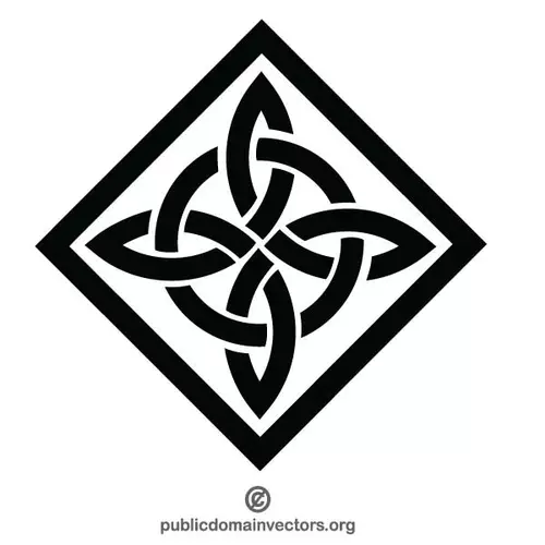 Mystical knot symbol