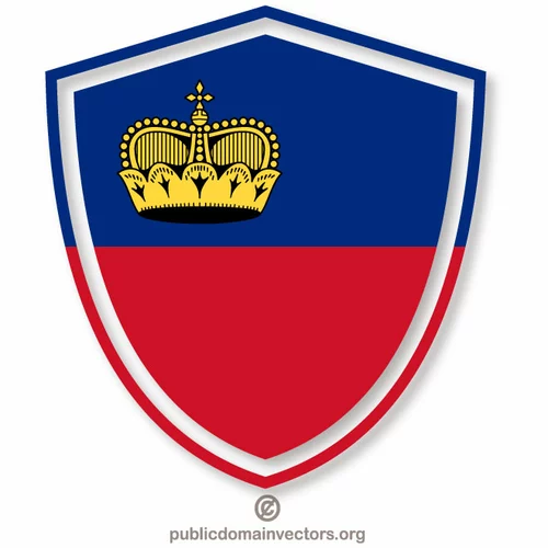 Liechtenstein flag symbol