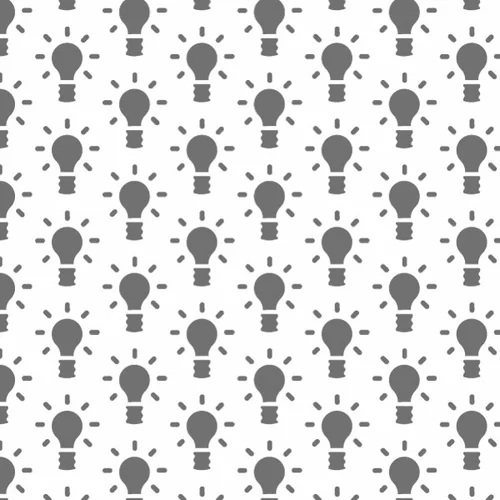 Light bulb seamless pattern