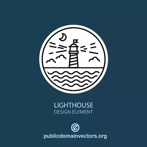 Lighthouse symbol