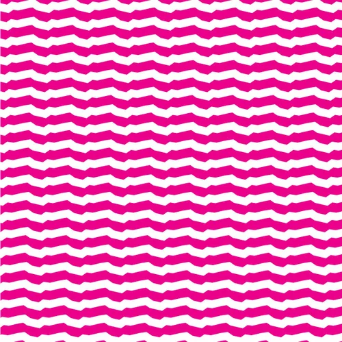 Waving pink stripes pattern