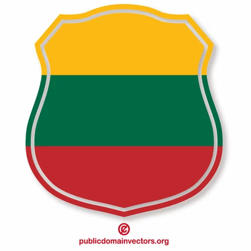 Lithuanian flag emblem