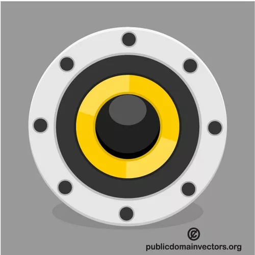 Loudspeaker icon vector