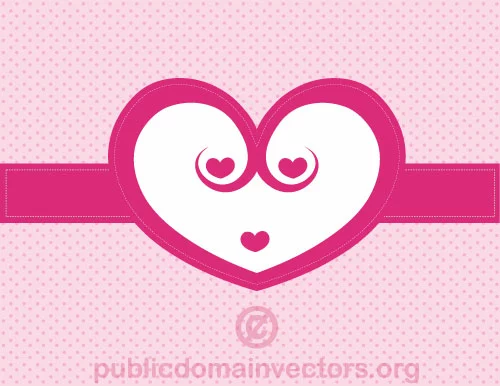 Vector background for Valentine