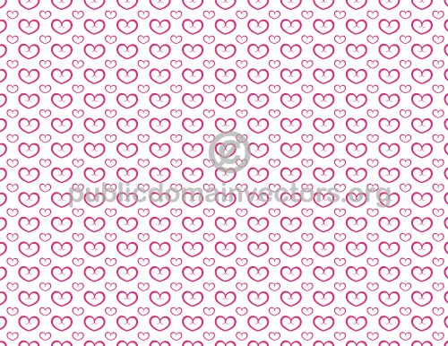 Seamless vector pattern for Valentine