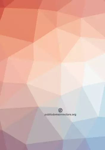 Polygonal pattern colored background