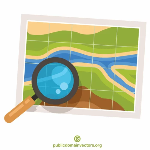 Map icon clip art