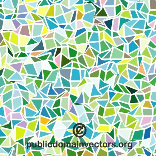 Mosaic tiles vector graphics