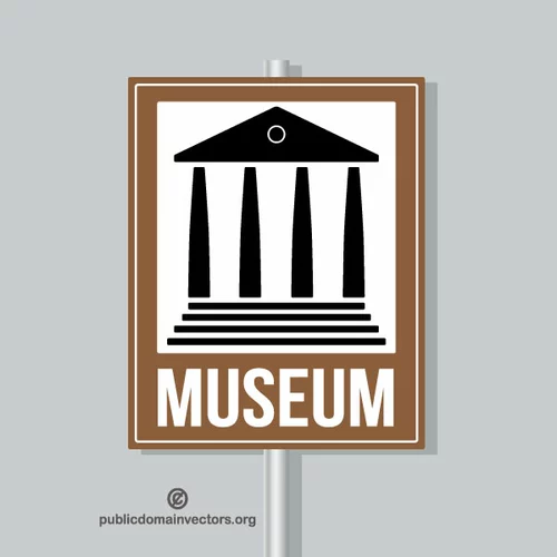 Museum sign