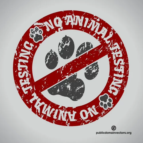 No animal testing