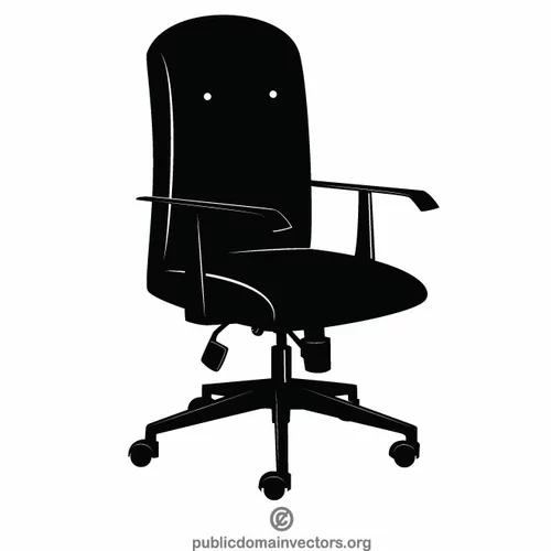 Office chair silhouette