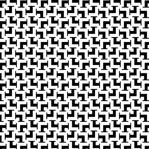 Black and white abstract pattern