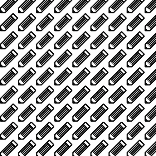 Pencil seamless pattern