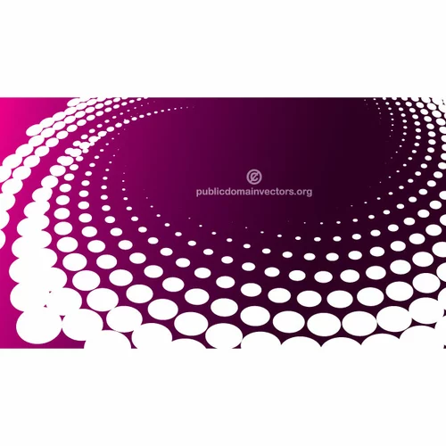 Purple background halftone design