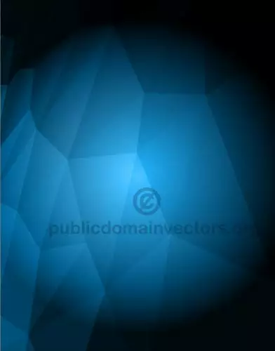 Dark polygonal background vector