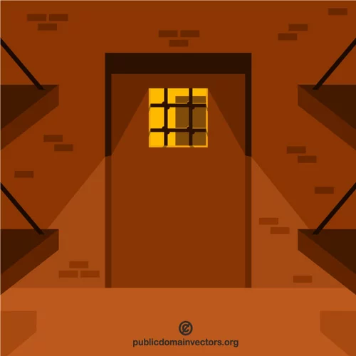 Prison cell interior