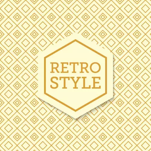 Retro style pattern