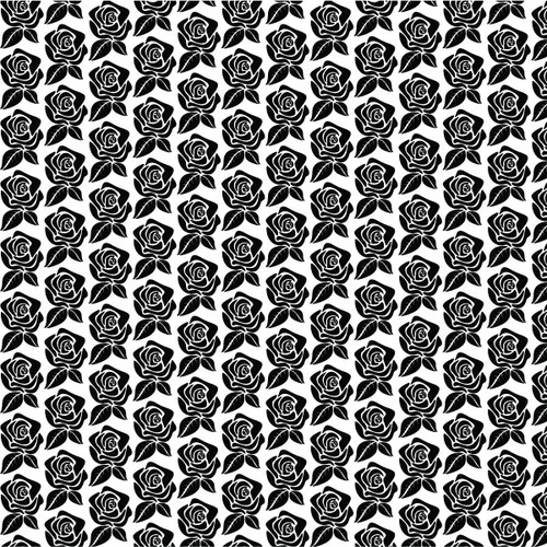 Roses seamless pattern