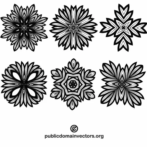 Rosette vector art