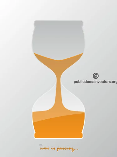 Hourglass vector icon