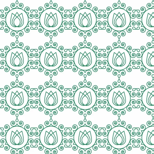 Decorative elements seamless pattern