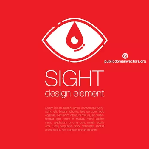 Eye design element